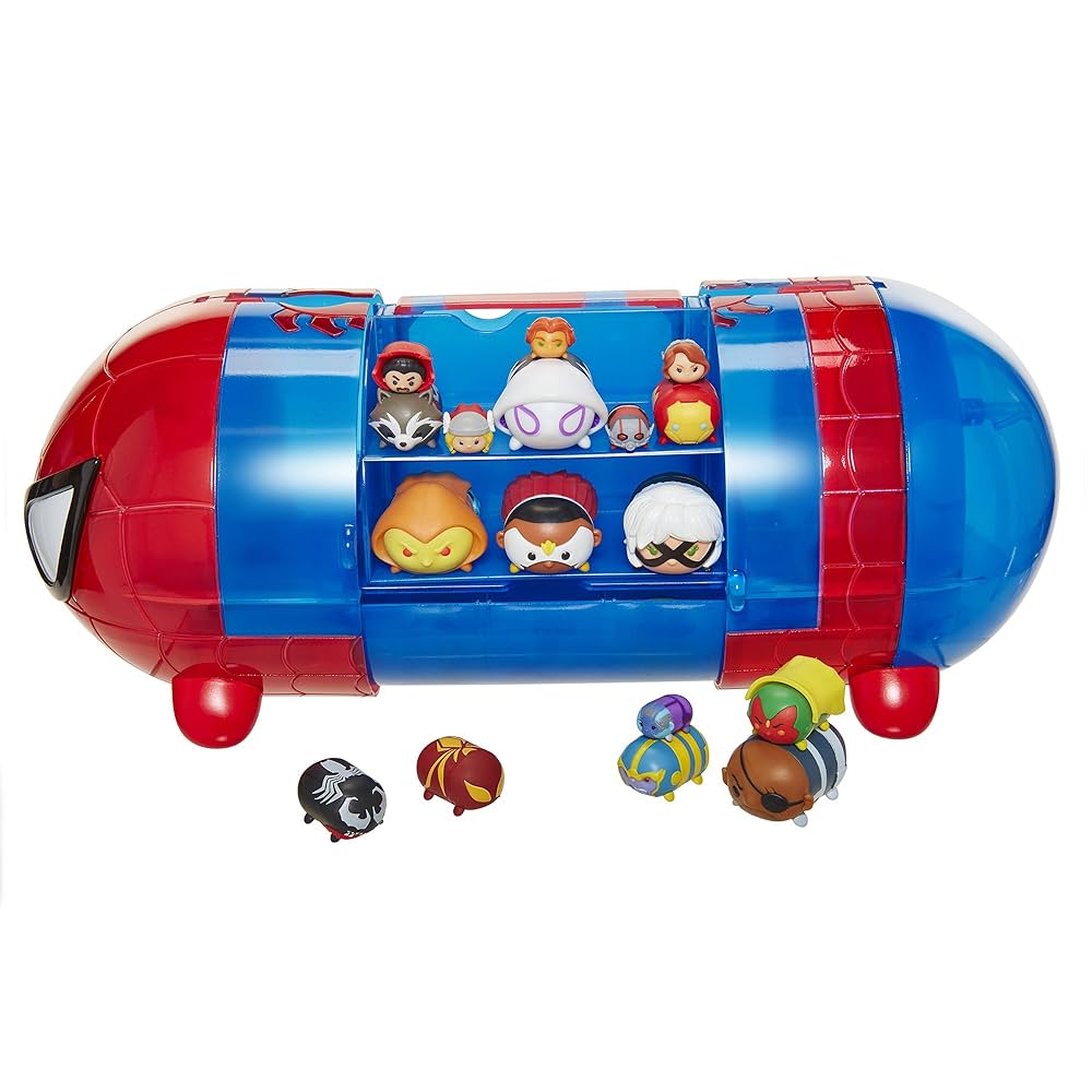 Disney Tsum Tsum コレクションセット Disney Tsum Tsum Spiderman écran de Stack 'n' Store : Amazon